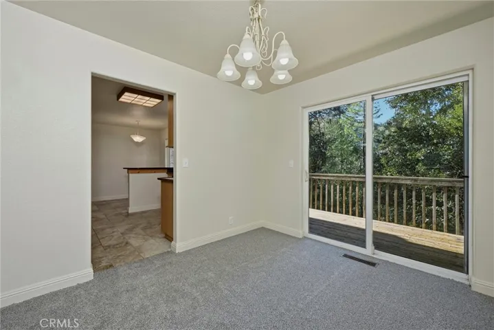 Formal Dining room w/entrance to kitchen