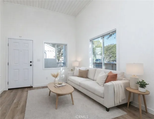 Please note that the image shown is a virtually staged representation of the room and is intended to provide a visual concept of the space. The actual room may differ in appearance, and the furniture and decor depicted are not included in the sale. For an accurate understanding of the property's current condition and layout, we encourage you to view the home in person. Thank you 
