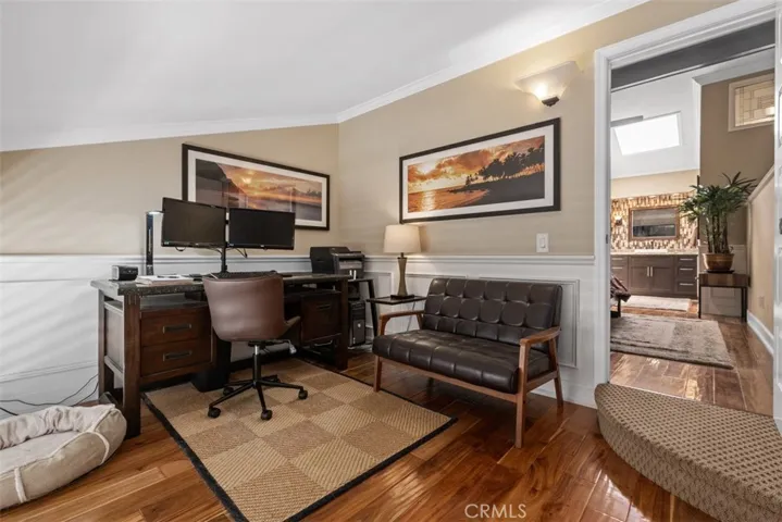 Separate home office or den. 
Photos from pre-tenant occupancy (2023)