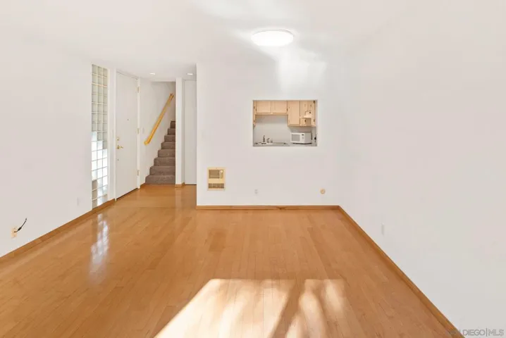 Kitchen pass through.