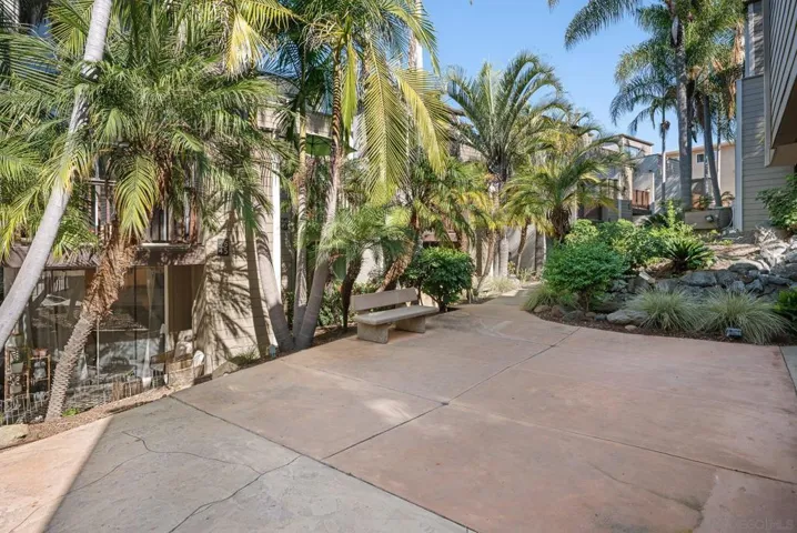 Garden paradise entry and throughout.