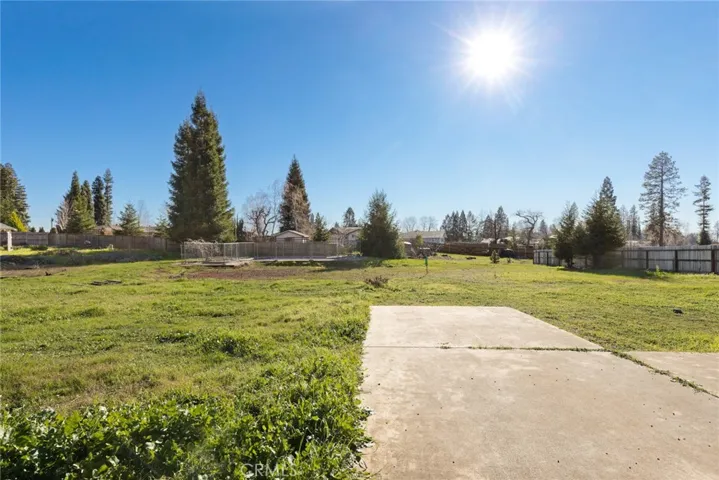 View from the street near the center of the property