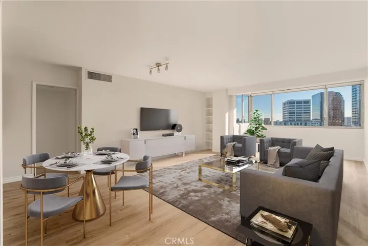 Livingroom/Dining -Digitally Staged