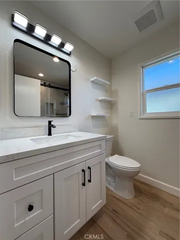 Remodeled bathroom
