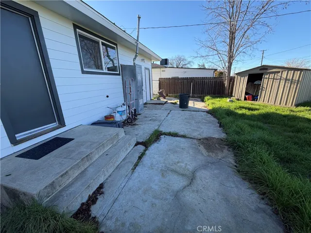 Patio for BBQ