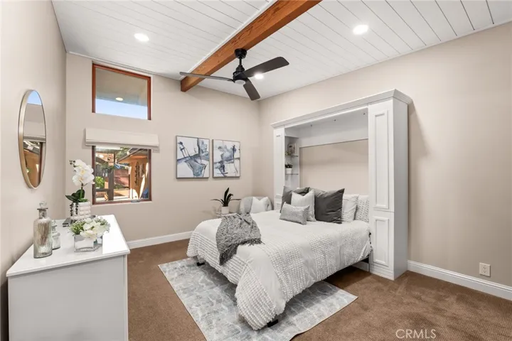 Bedroom #3 with custom Murphy bed