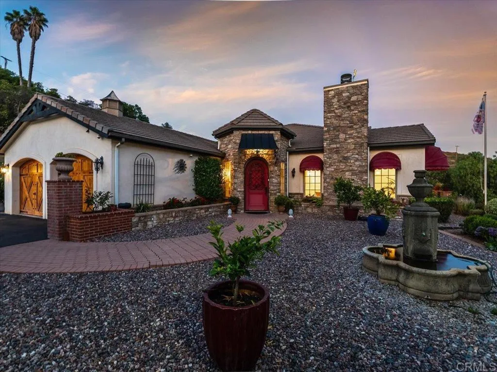 Entrance to Elegant Residence