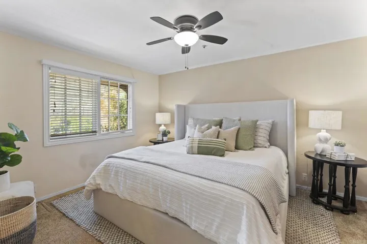 Guest House Bedroom with Walk In Closet