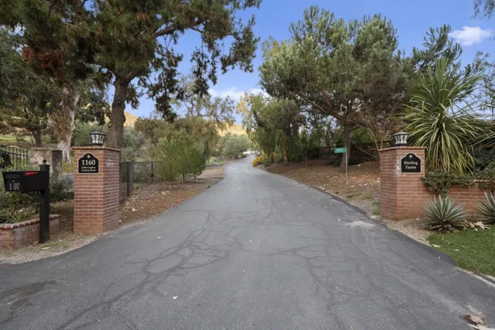 Storybook Gated Entry to Sterling Farms