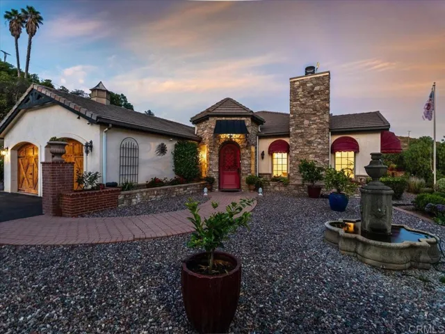 Entrance to Elegant Residence