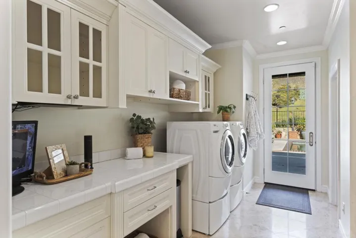 Mudd Room with Laundry Extra R/F Pantry & Security