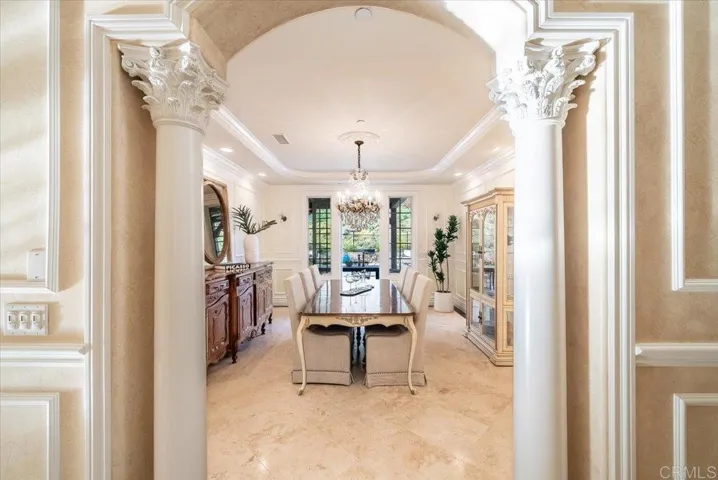Formal Dining Room leading to Outdoor Dining