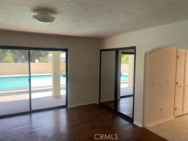 master bedroom / access to pool area