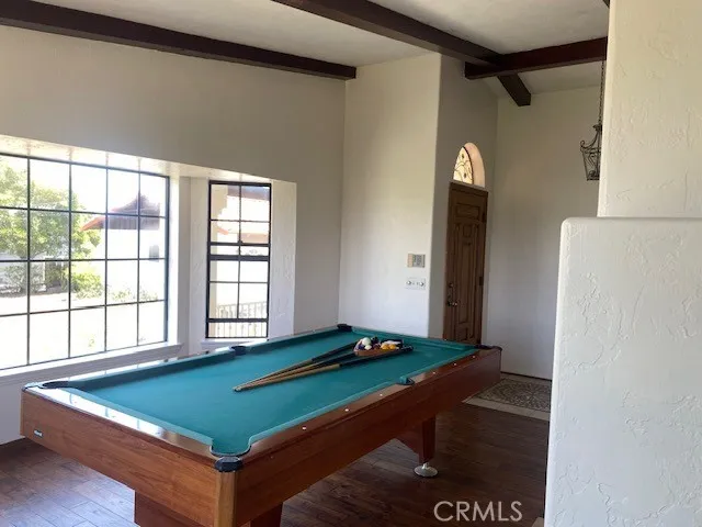 part of living room and entry door
