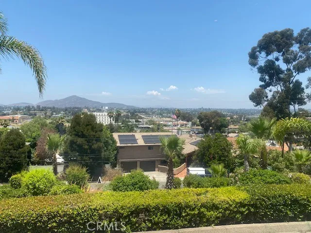 View from driveway looking north