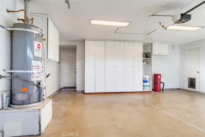 Two car garage with plenty of storage as well as direct access to the home and side yard.