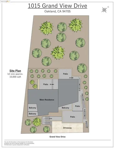 1015 1015 Grand View Dr, Berkeley, California 94705