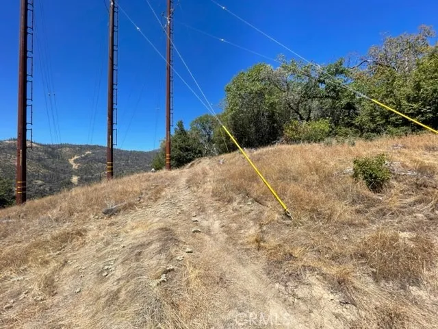 Road to the left side of the property.
