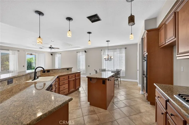 Kitchen with island