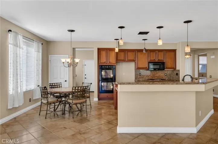 Kitchen and dining room