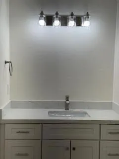 Remodeled Bath sink