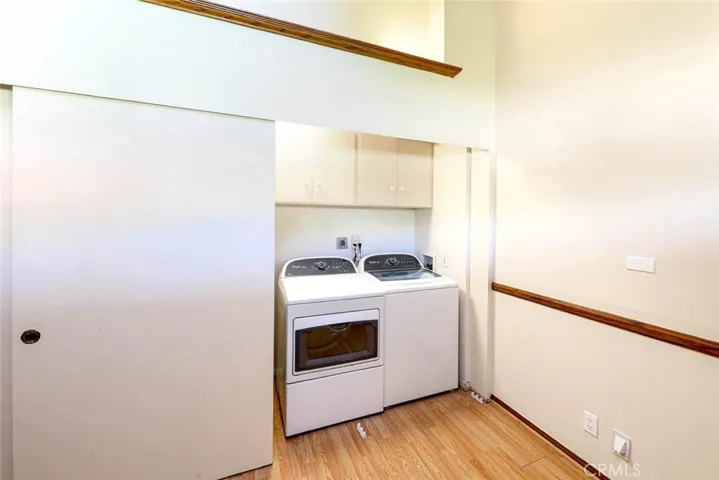 First level laundry room