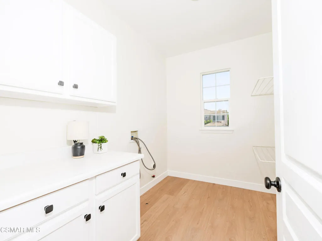 Upstairs laundry room