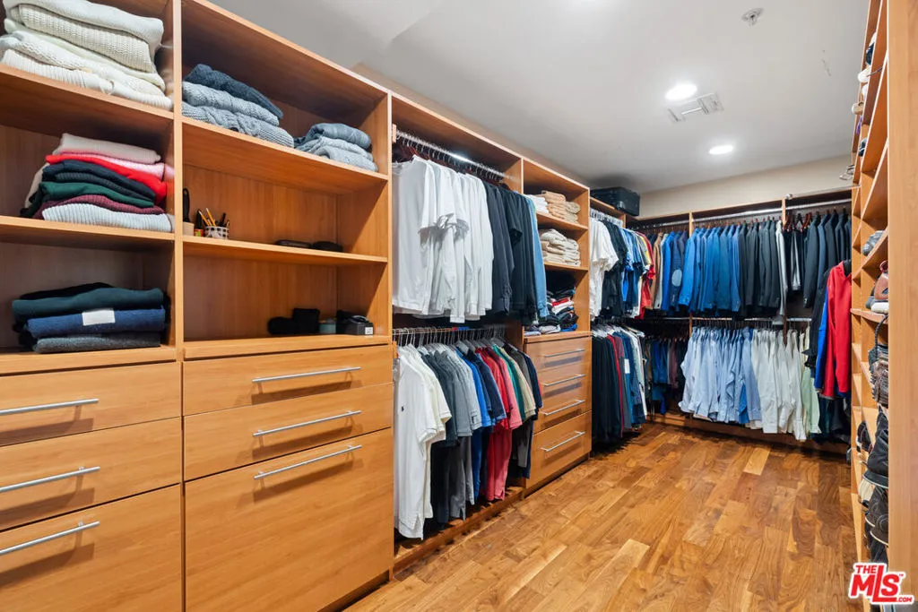 Primary walk-in closet