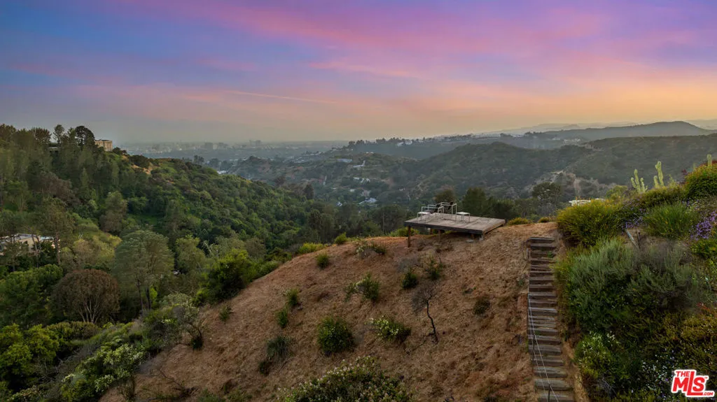 Backyard viewing terrace