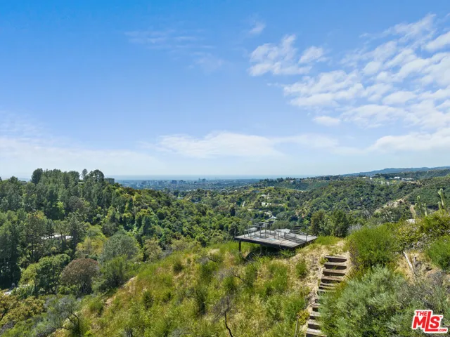 Backyard viewing terrace