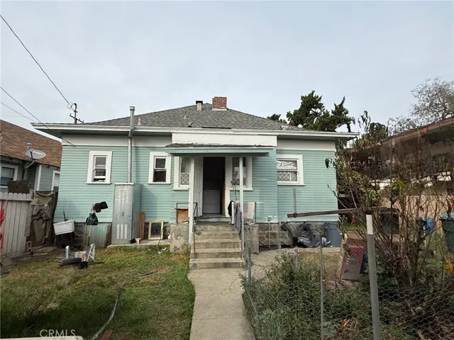 Rear view of home.  Roof recently done and exterior paint