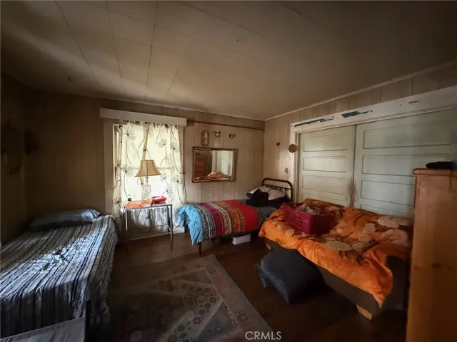 Opposite view.  Double doors open to livingroom area