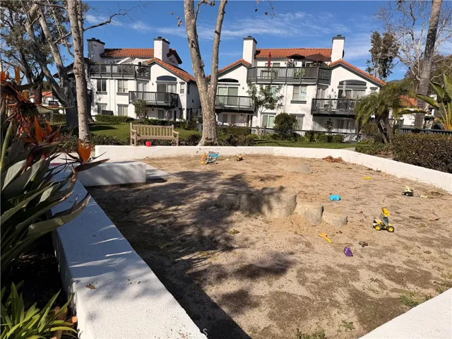 Community pool, spa and sand park.