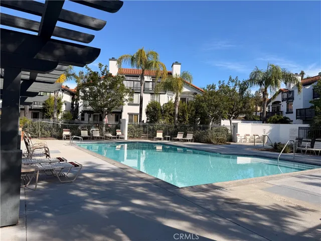 Community pool, spa and sand park.