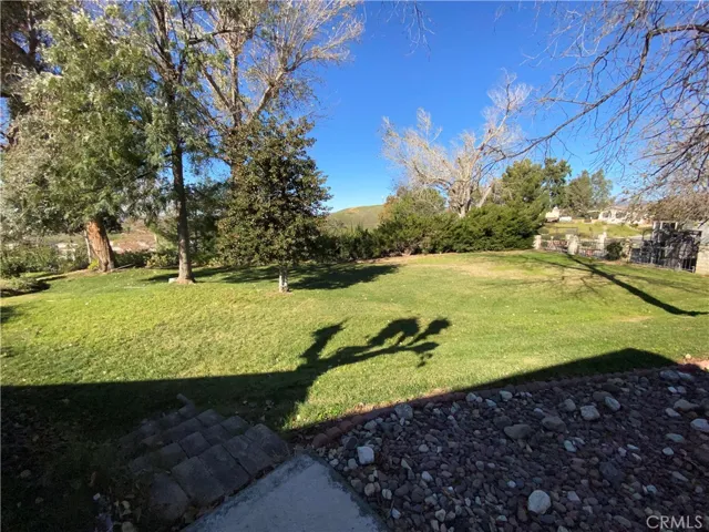 common area behind patio
