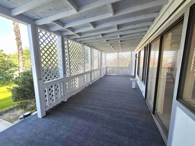 West Facing Deck