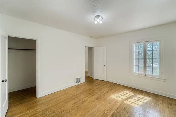 Second Bedroom reverse view to upstairs hall & closet