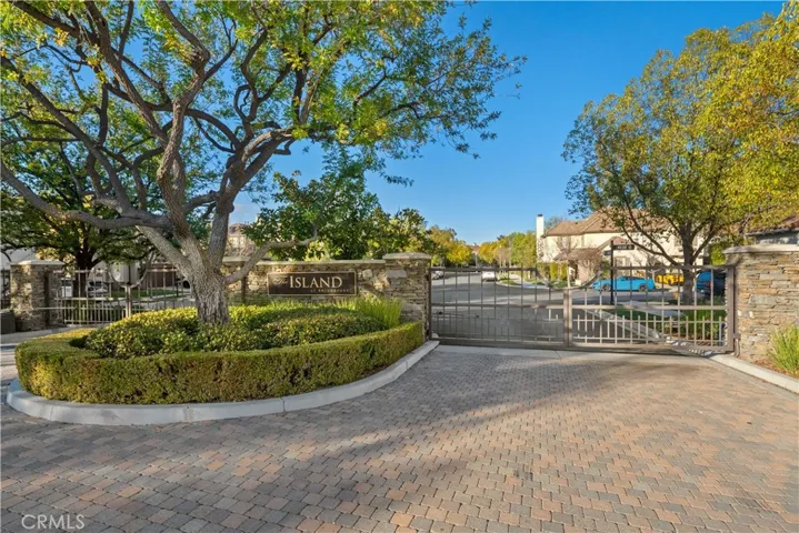 Gated Island Entrance