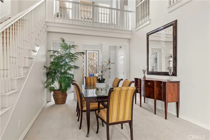 Formal Dining with French Doors