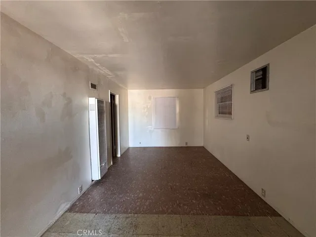 Studio with bathroom to the left