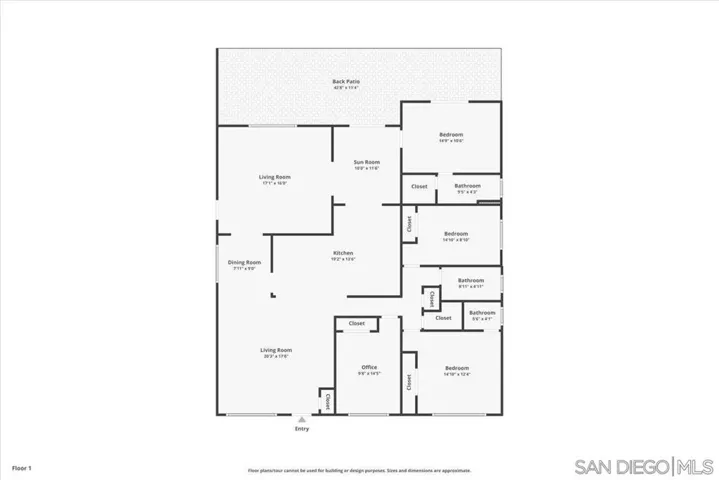 1st Floor Plan