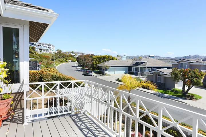 Hill side view from deck
