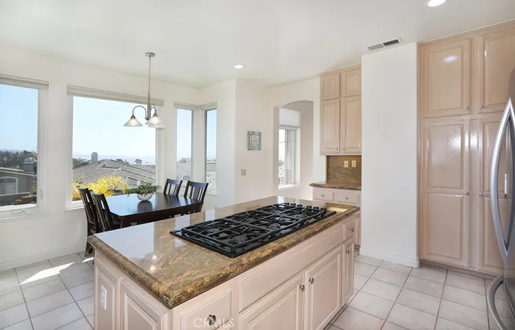 Ocean view out kitchen window