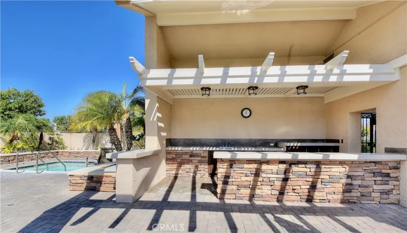 Pool Entertaining Area