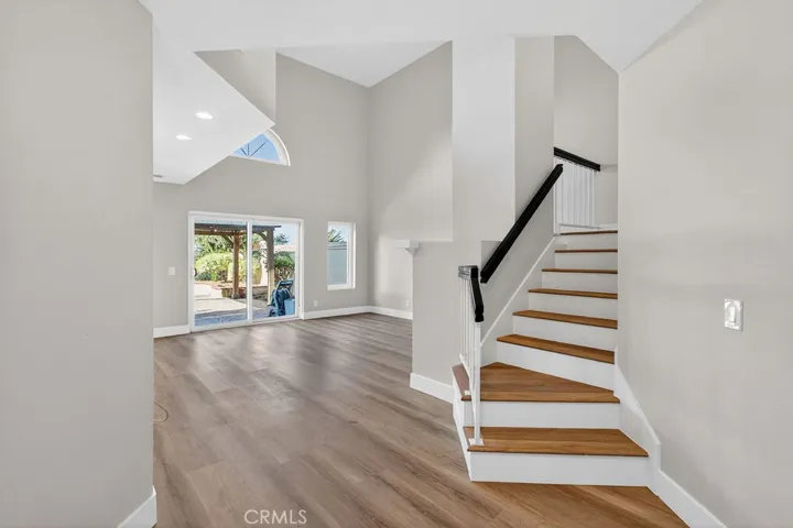 Foyer looking into Living Room