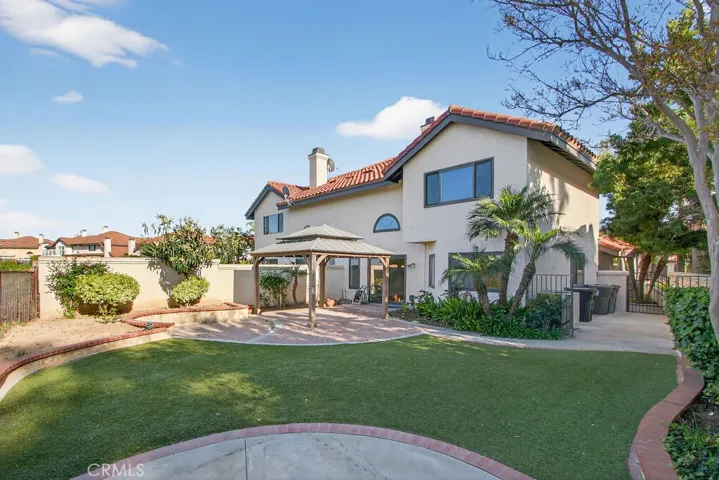 View of back of home