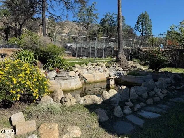 Yard with Pond