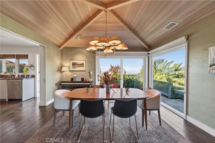 Ocean View from the dining