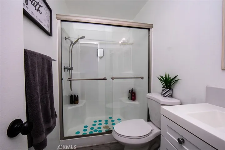 Master shower bathroom