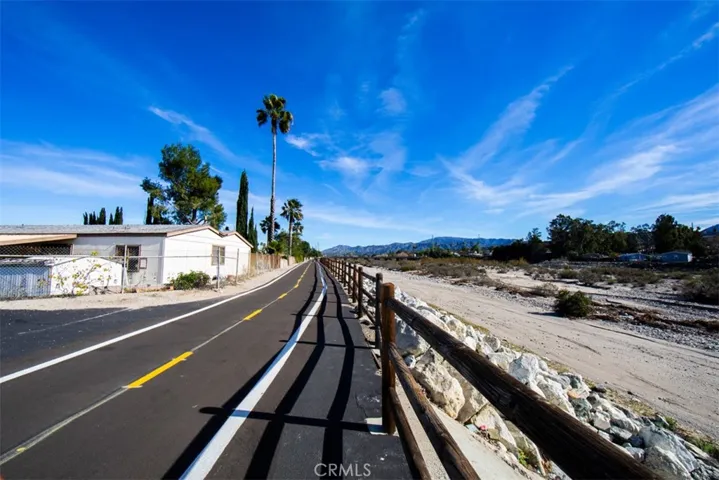 Biking and walking trail , back of the building to enjoy exercise and walks.